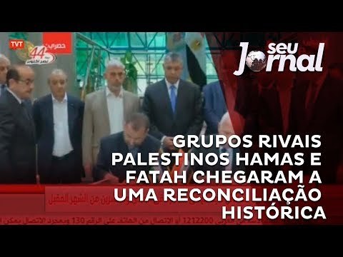 Grupos rivais palestinos, Hamas e Fatah chegam a acordo histórico