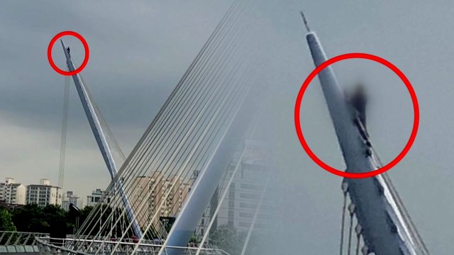 서울 여의도 다리 위 50대 투신 소동... 경찰 수사 억울 / YTN