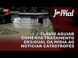 Flávio Aguiar comenta tratamento desigual da mídia ao noticiar catástrofes