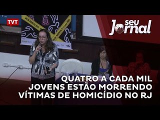 Quatro a cada mil jovens estão morrendo vítimas de homicídio no RJ