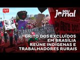 Grito dos Excluídos em Brasília reúne indígenas e trabalhadores rurais