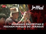 Guaranis protestam e fecham Parque do Jaraguá