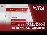 Pesquisa CNT: Lula lidera todos os cenários para 2018