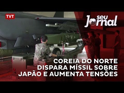 Coreia do Norte dispara míssil sobre Japão e aumenta tensões