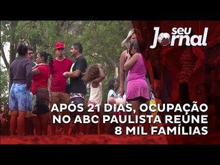Após 21 dias, ocupação no ABC Paulista reúne 8 mil famílias