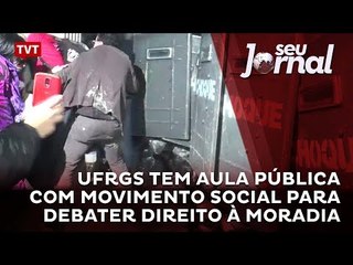 UFRGS tem aula pública com movimento social para debater direito à moradia