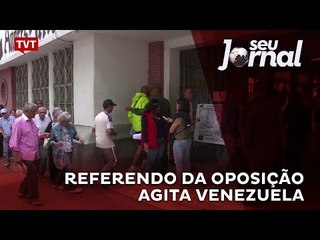 Referendo da oposição agita Venezuela