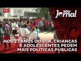 Nos 27 anos do ECA, crianças e adolescentes pedem mais políticas públicas