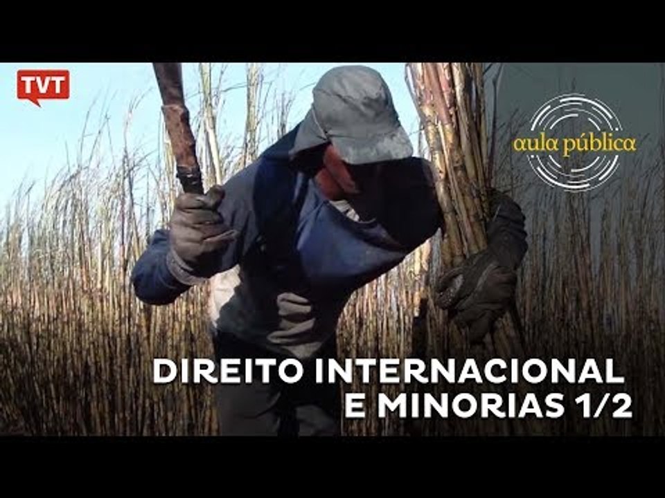 Aula Pública: Direito internacional e minorias - 1/2