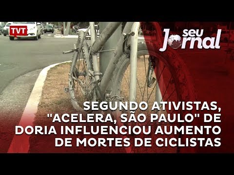 Segundo ativistas, Acelera, São Paulo de Doria influenciou aumento de mortes de ciclistas