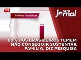 89% dos brasileiros temem não conseguir sustentar família, diz pesquisa