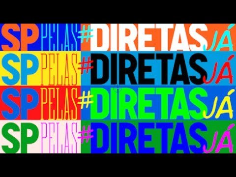 Movimentos Sindicatos e Artistas se mobilizam pelas Diretas Já!