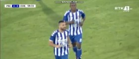 Ahmet Januzi Goal - Prishtina 4-0 FC Europe 05.07.2018