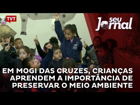 Em Mogi das Cruzes, crianças aprendem a importância de preservar o meio ambiente