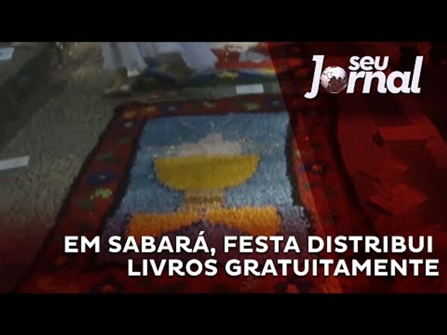 Corpus Crist de Sabará, MG, tem livros de graça para a população