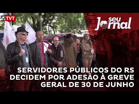 Servidores públicos do RS decidem por adesão à greve geral de 30 de junho