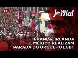 França, Irlanda e México realizam Parada do Orgulho LGBT