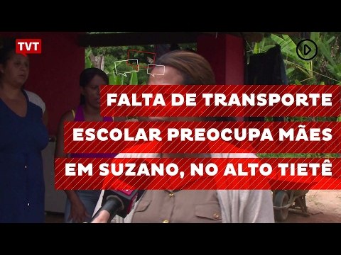 Falta de transporte escolar preocupa mães em Suzano, no Alto Tietê