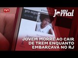 Jovem morre ao cair de trem enquanto embarcava no RJ