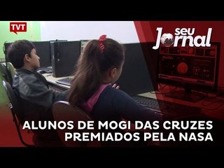 Télécharger la video: Alunos de Mogi das Cruzes premiados pela Nasa