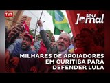 Milhares de apoiadores em Curitiba para defender Lula