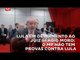 Lula em depoimento ao juiz Sérgio Moro: o MP não tem provas contra Lula