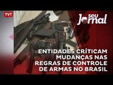 Entidades críticam mudanças nas regras de controle de armas no Brasil