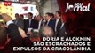 Doria e Alckmin são escrachados e expulsos da Cracolândia