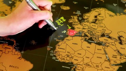 Scratch Off World Map Ultimate Pack by Shiny Journey®