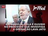 Em Brasília, Lula é ouvido no processo que investiga a operação Lava Jato