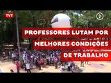 Professores de SP lutam por melhores condições de trabalho