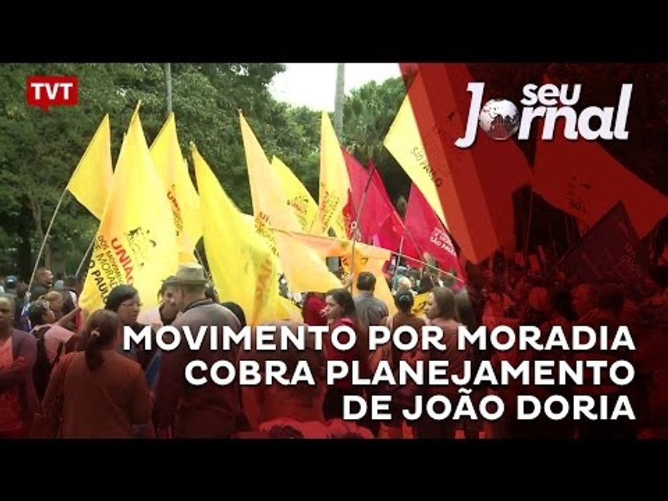 Movimento por Moradia cobra planejamento de João Doria