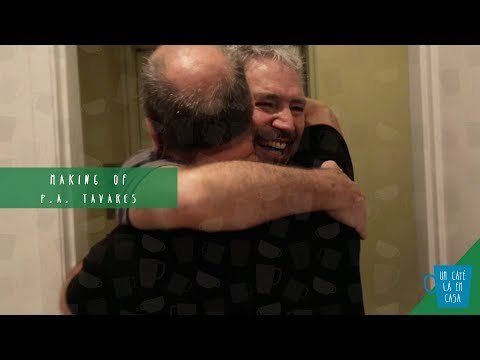 Making Of Um Café Lá em Casa com Paulo André Tavares e Nelson Faria