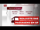 Sete cidades da grande SP terão aumento da passagem de ônibus