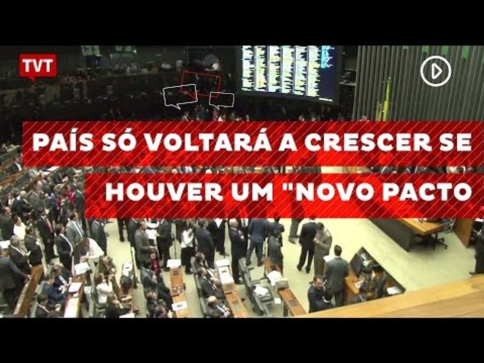 País só voltará a crescer se houver um "novo pa...