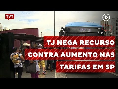 TJ nega recurso de Alckmin contra aumento nas tarifas do metrô e trem