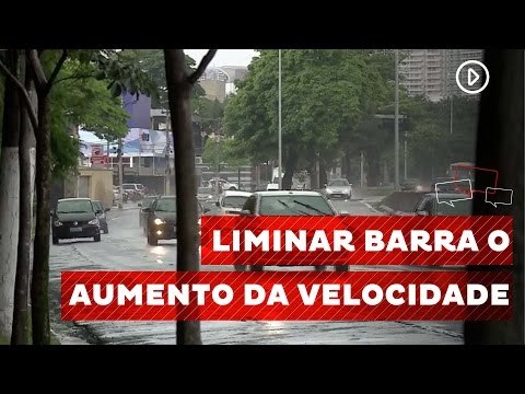 Liminar barra aumento de velocidade nas marginais Pinheiros e Tietê