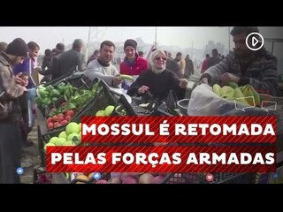 Vida começa a voltar ao normal em Mossul, no Iraque