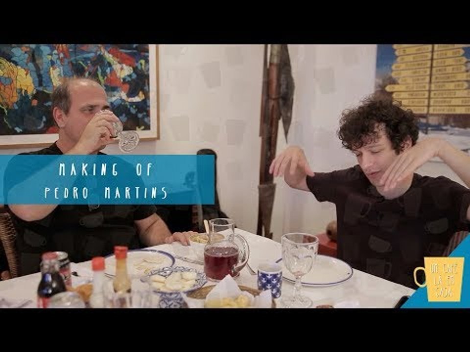 Making Of Um Café Lá em Casa com Pedro Martins e Nelson Faria