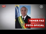 Michel Temer decide posar para foto oficial