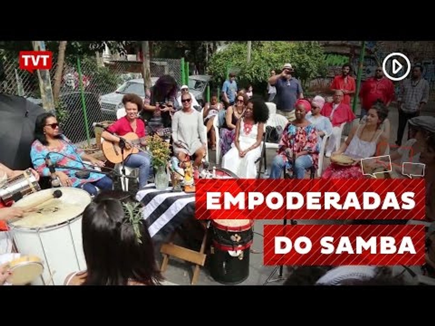 Roda de samba em SP discute machismo e feminismo negro