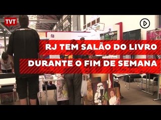 Rio de Janeiro tem Salão do Livro durante o fim de semana