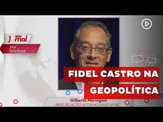 "Fidel foi o estadista mais importante do mundo", avalia Gilberto Maringoni