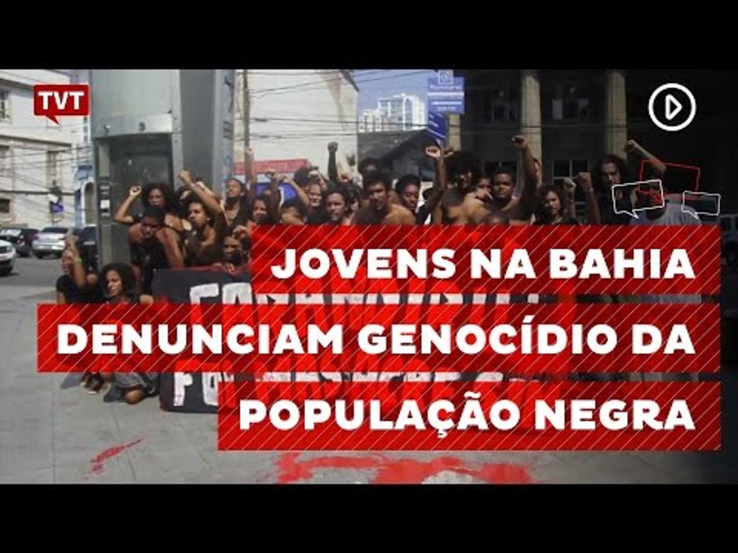 Jovens da Bahia denunciam judiciário e genocídio da população negra