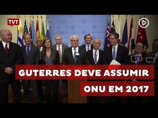 Português Antonio Guterres deve assumir ONU em 2017