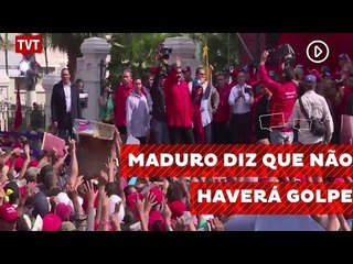 Na Venezuela, Nicolás Maduro diz que não vai haver golpe parlamentar