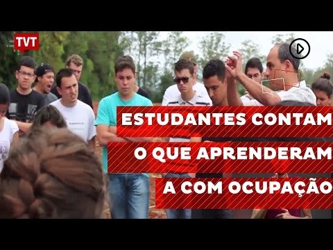 Estudantes contam o que aprenderam e ganharam com ocupação