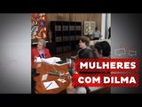 Presidenta da Federação de Empregadas Domésticas presta homenagem a Dilma