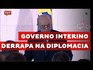 Flávio Aguiar: governo interino derrapa na diplomacia