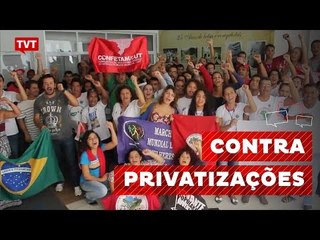Na Bahia, trabalhadores decidem agenda contra as privatizações